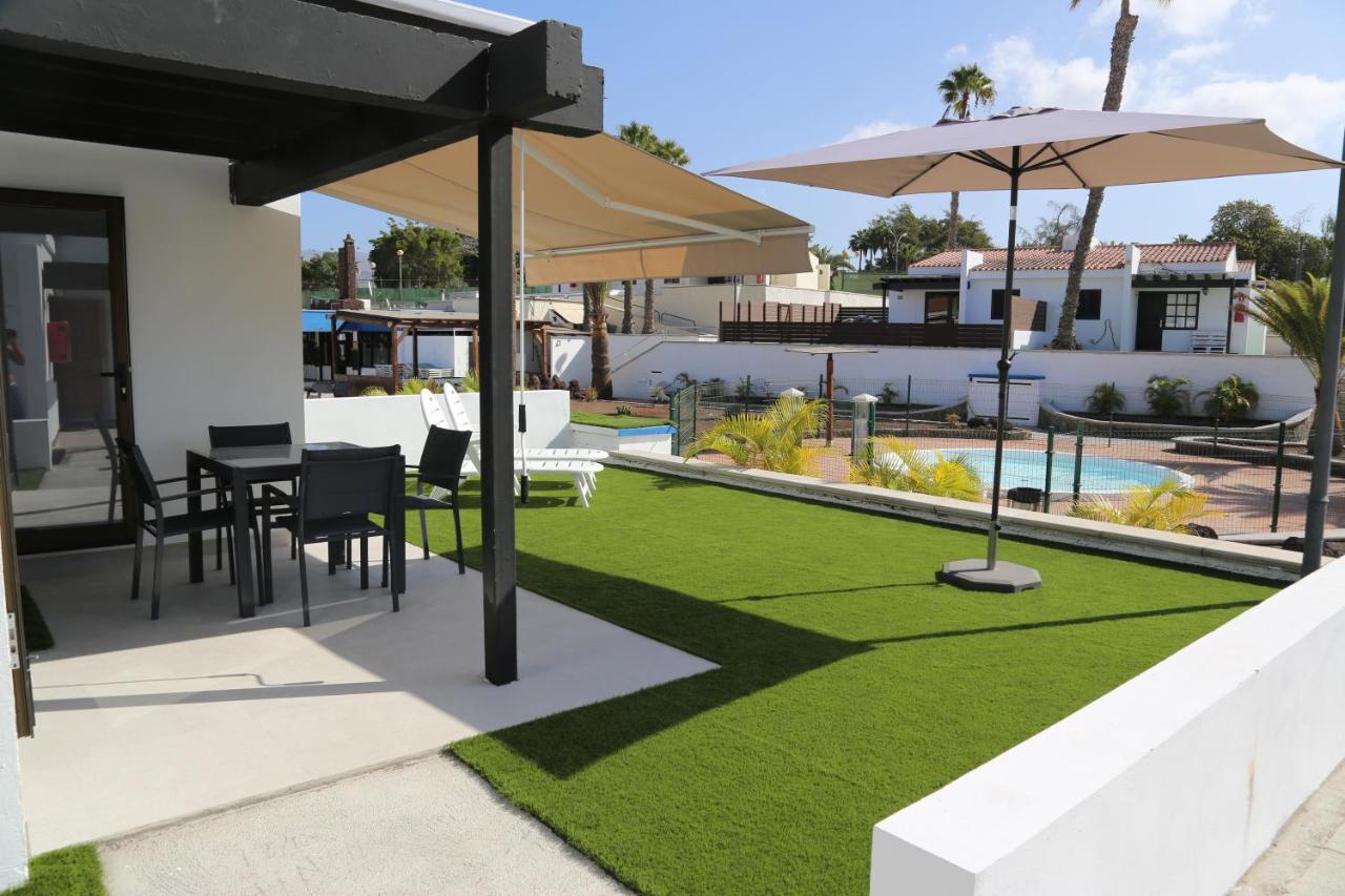 Precioso Bungalow En Complejo Privado Con Piscina San Bartolome Bagian luar foto