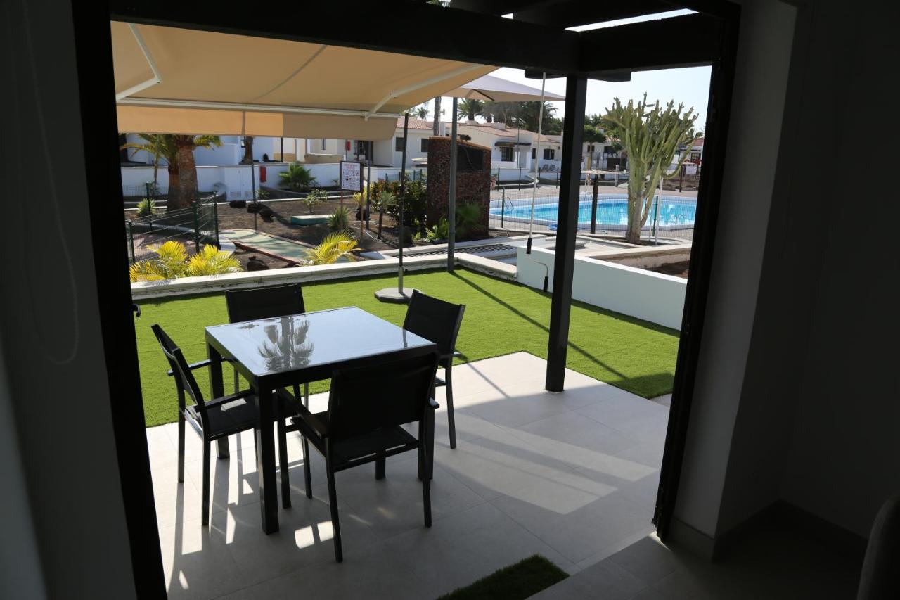 Precioso Bungalow En Complejo Privado Con Piscina San Bartolome Bagian luar foto