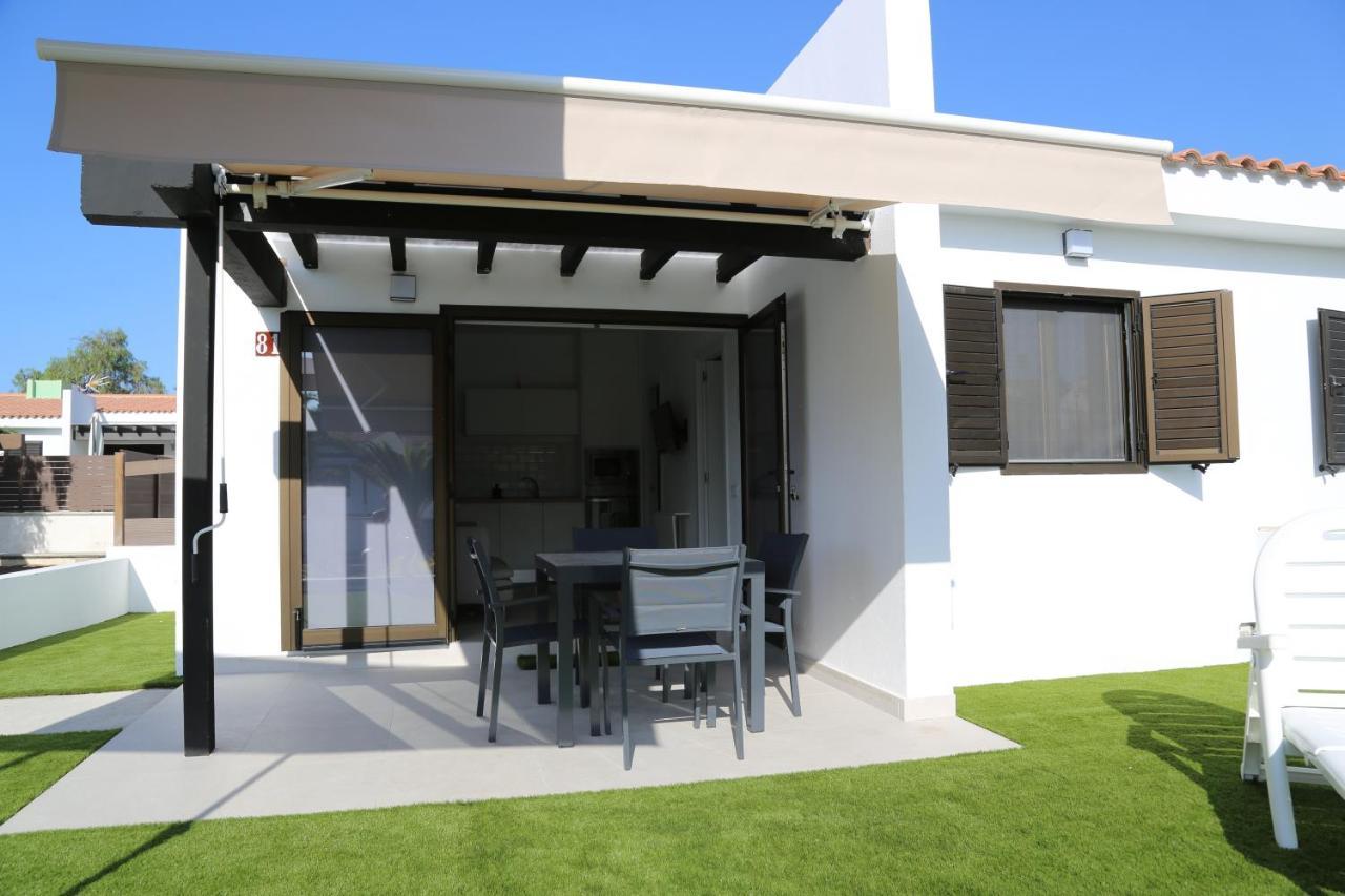 Precioso Bungalow En Complejo Privado Con Piscina San Bartolome Bagian luar foto